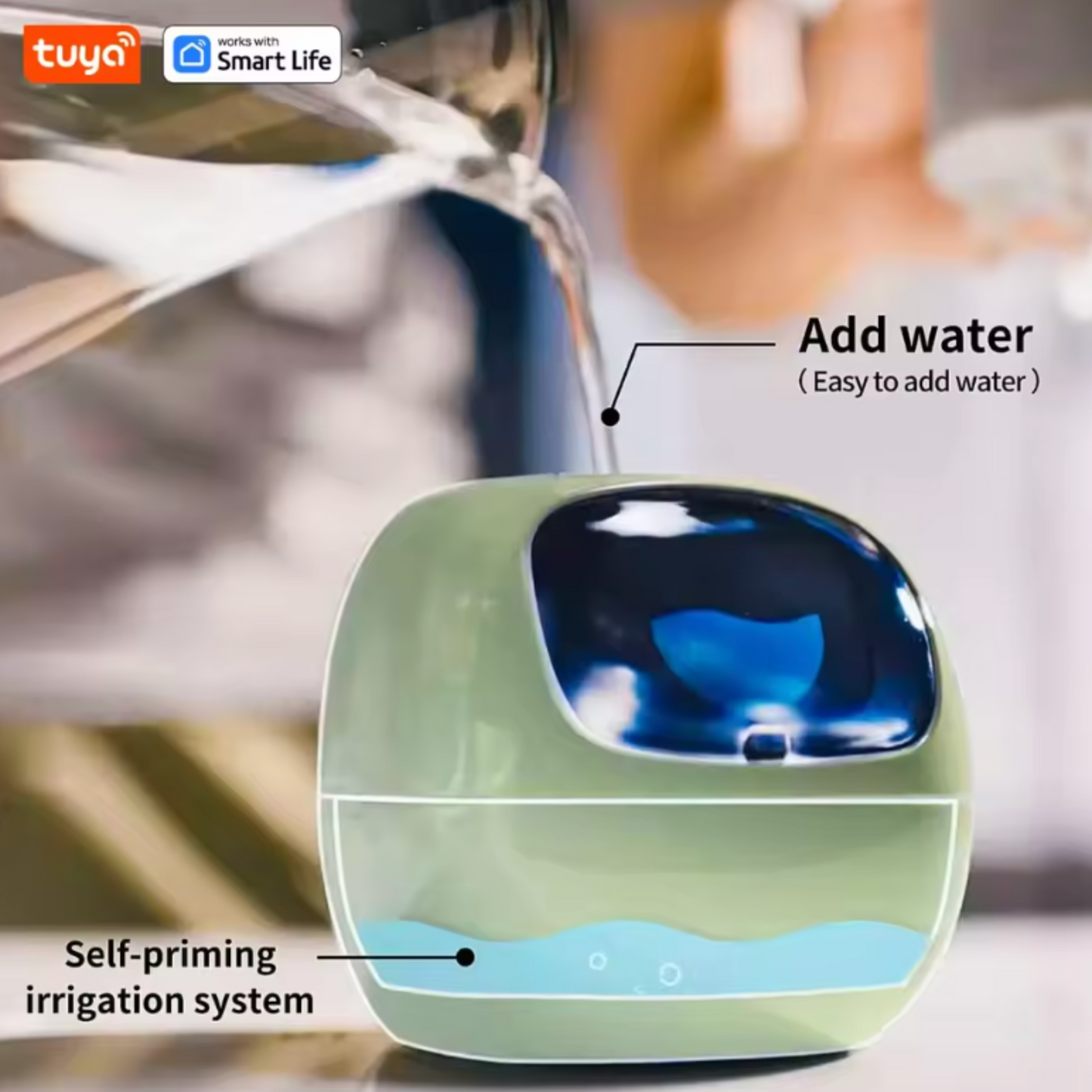 PlantFriend™ - Ivy Smart Plant Pot