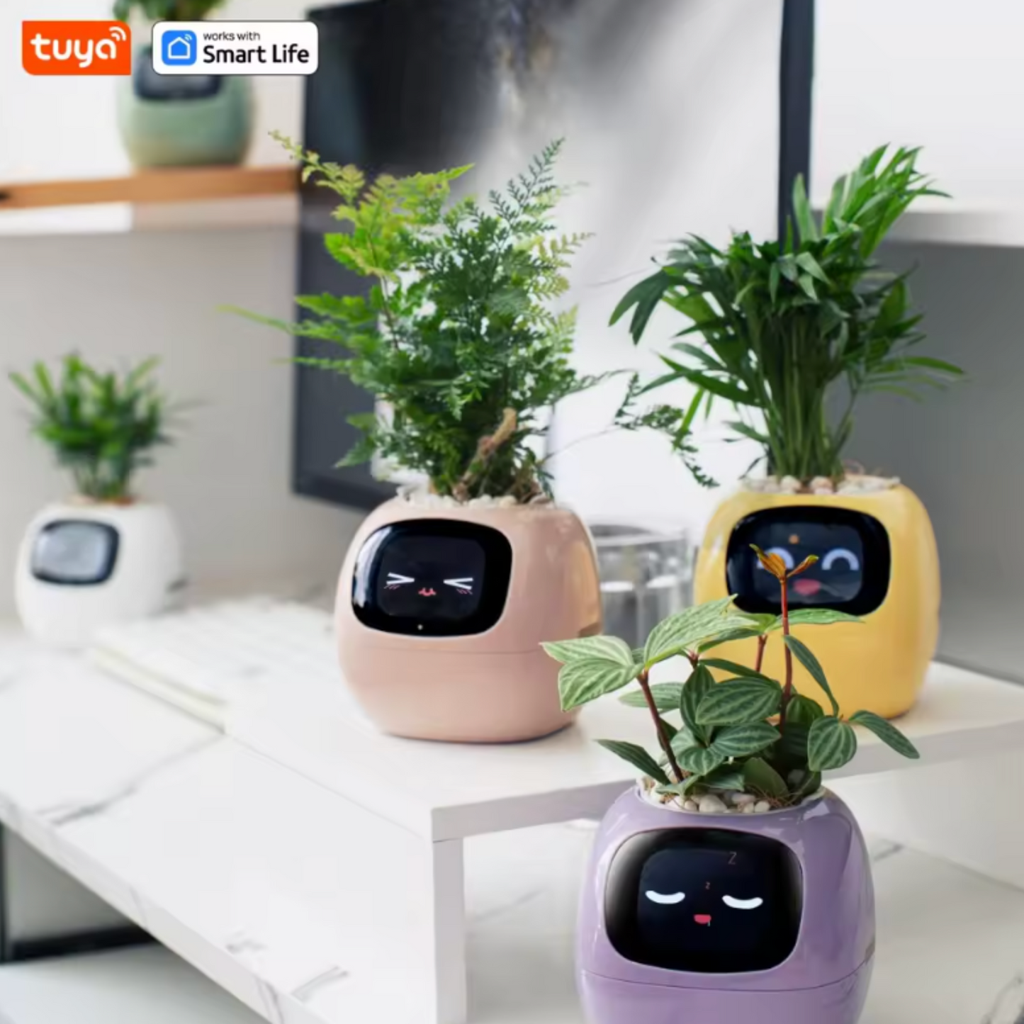 PlantFriend™ - Ivy Smart Plant Pot